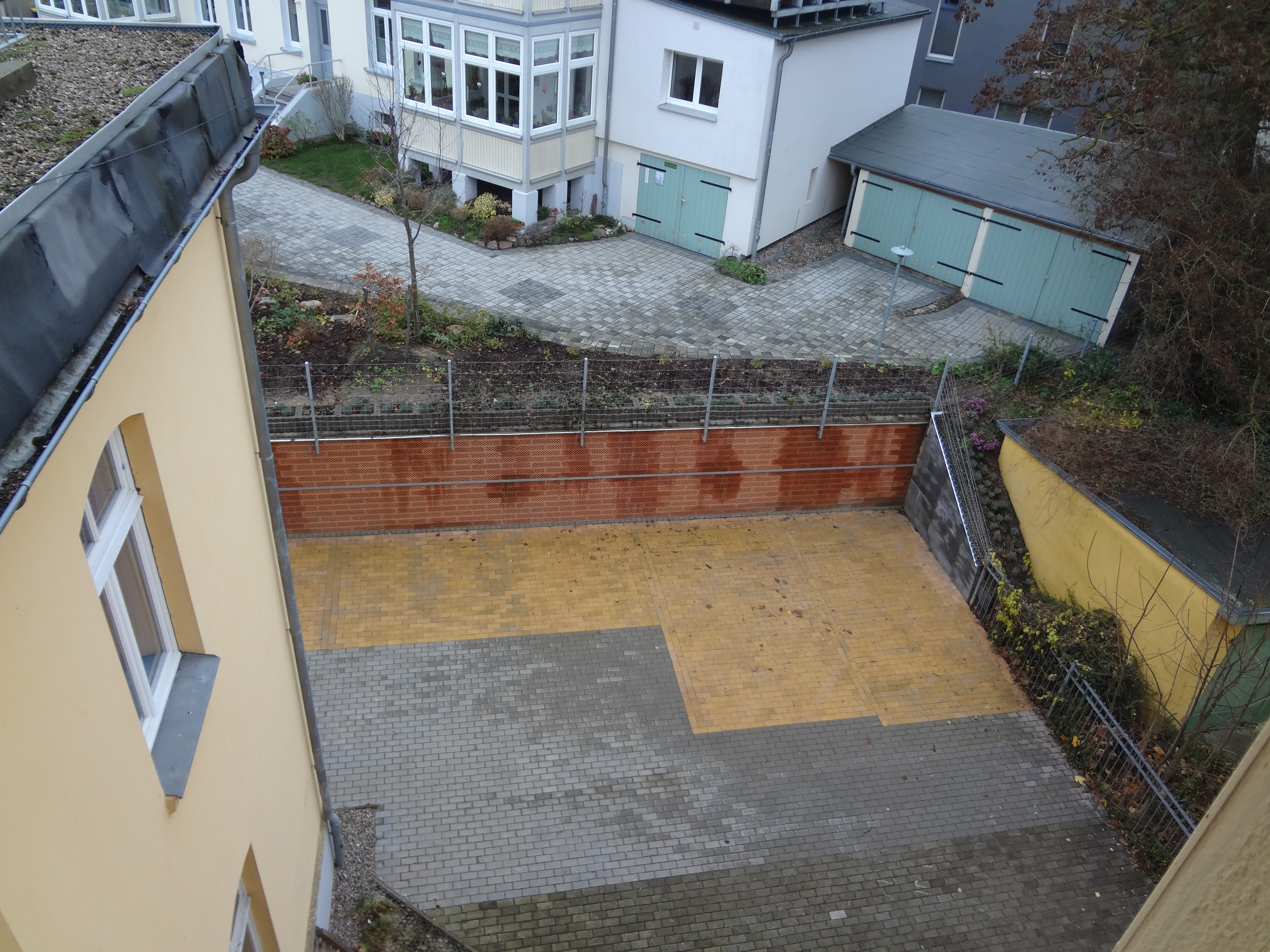 Stellflächen Innenhof